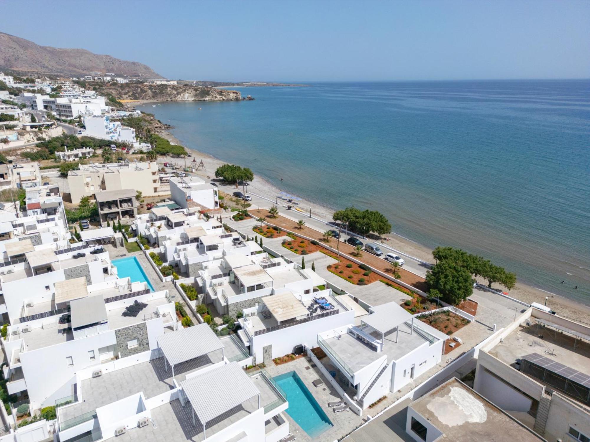 Makrygialos Long Beach Villa 1 ภายนอก รูปภาพ